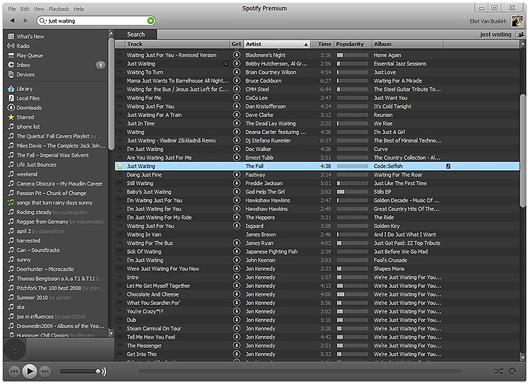 Exemplos de MVP: Spotify (Crédito: Divulgação | Spotify)