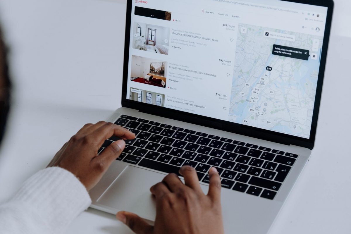 Airbnb interface