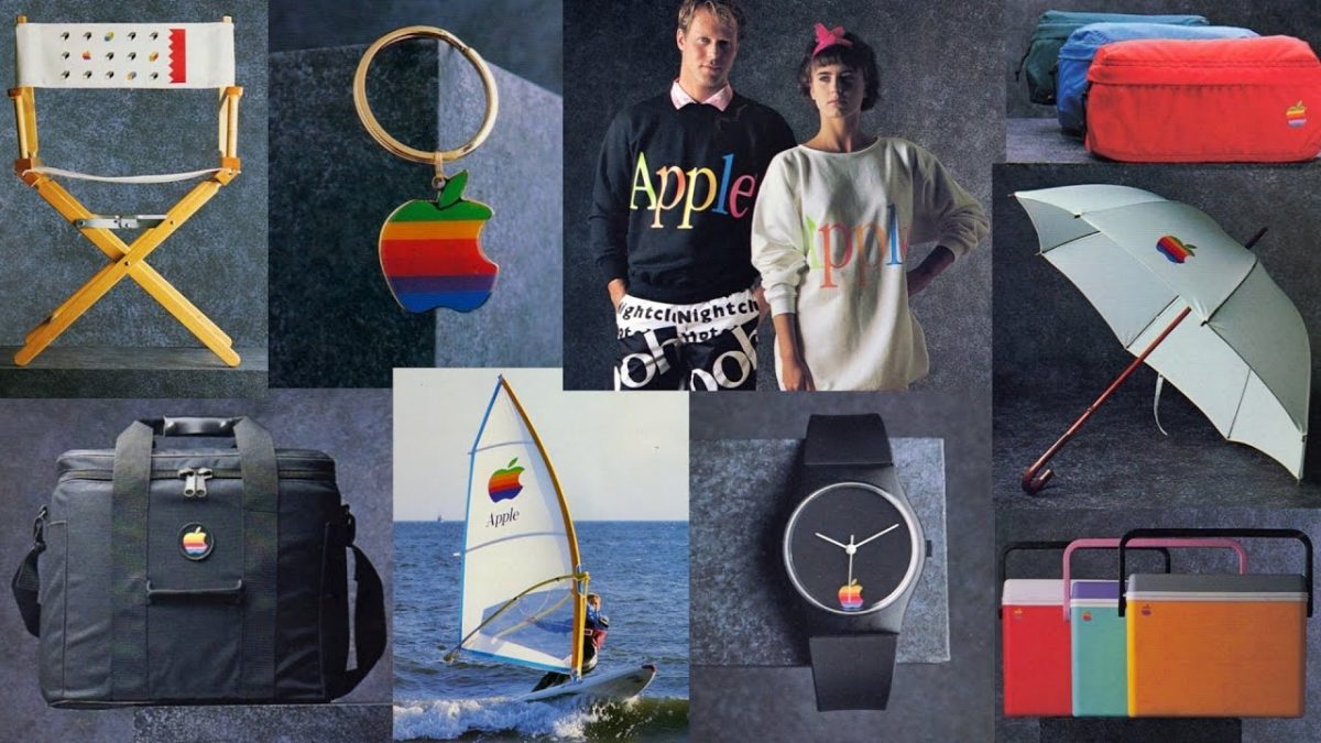 linha de roupas da apple