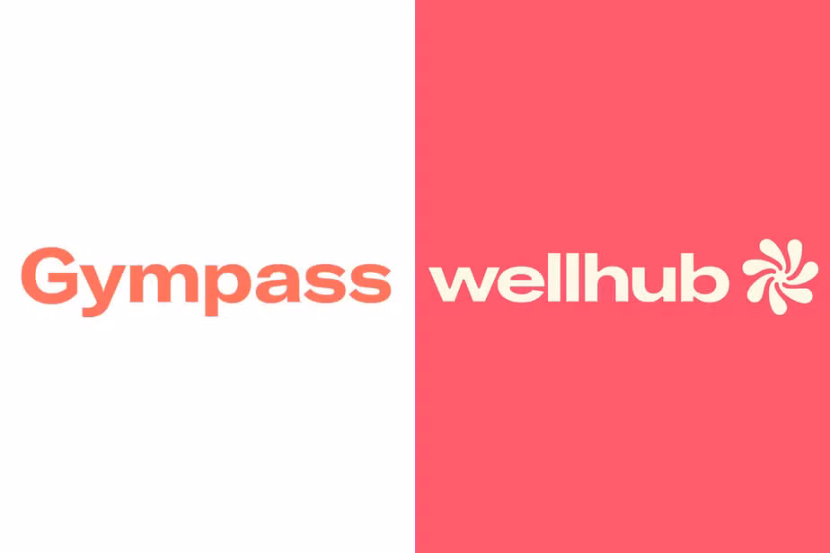 O que é rebranding: de Gympass para Wellhub, com comparação entre logotipo antigo e atual